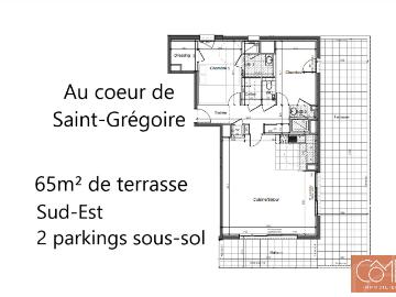 Appartement 4 pièces 92 m²