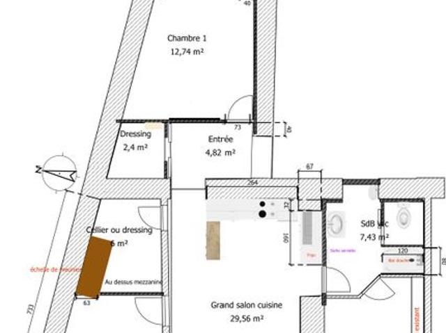 Appartement 4 pièces, 94 m² à louer à Albertville 73200