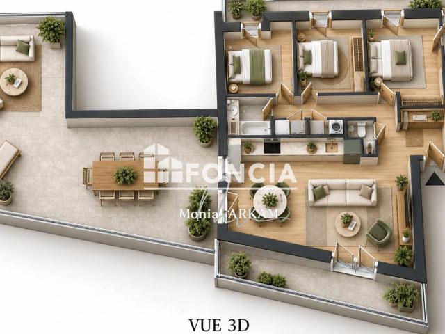 Appartement 4 pièces 99 m²