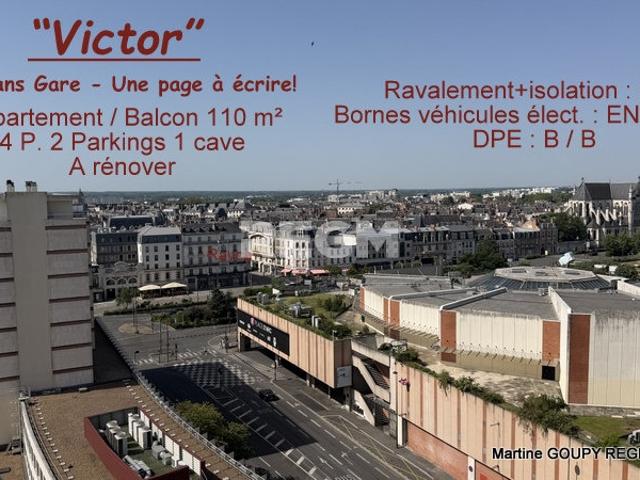 Appartement 4 pièces 110 m²