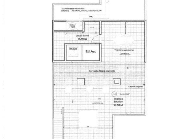 Appartement 4 pièces, 116 m² à louer à Montpellier 34090