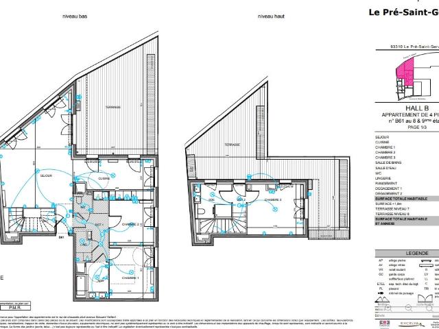 Appartement 4 pièces 122 m²