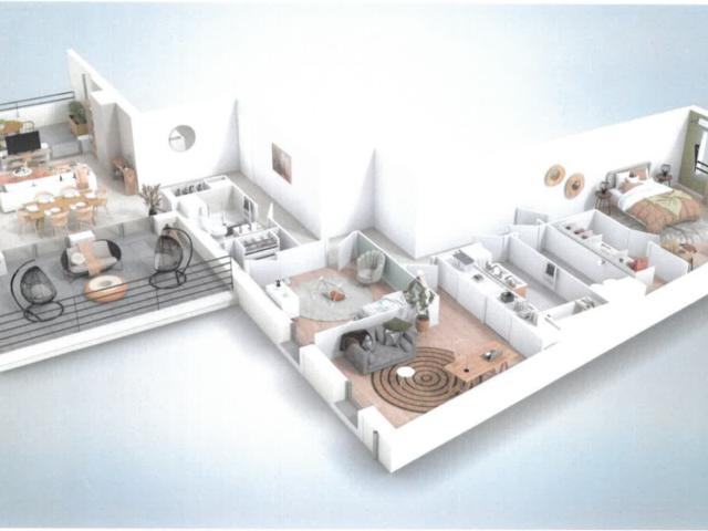 Appartement 4 pièces 129 m²