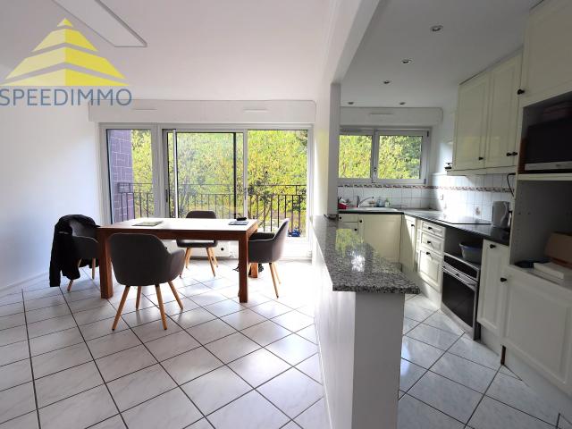 Appartement 4 pièces avec balcon, parkings et cave