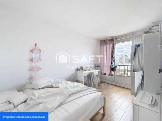 Appartement 4 pièces avec cave – Ivry sur Seine Quartier Petit Ivry