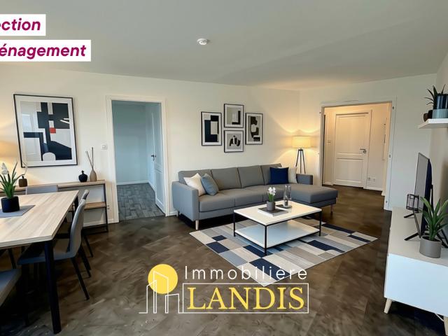 APPARTEMENT 4 PIÈCES AVEC TERRASSE ET GARAGE