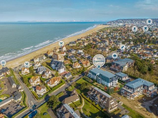 Appartement 4 pièces Benerville sur Mer