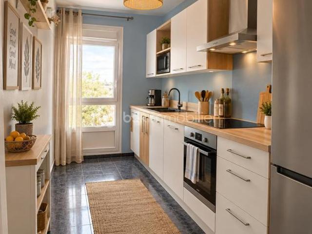 Appartement 4 pièces de 68 m² avec balcon et vue dégagée