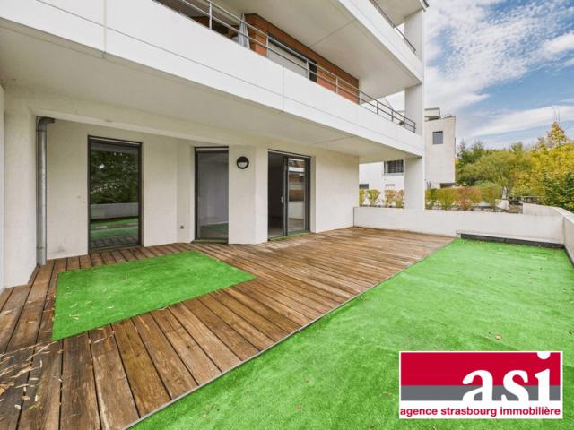 Appartement 4 pièces en rez de jardin