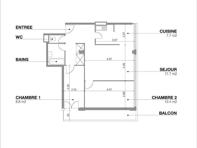 Appartement 4 pièces | Grand Pré