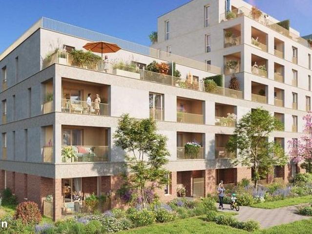 Appartement 4 pièces La Courneuve une adresse dans un espace de verdure
