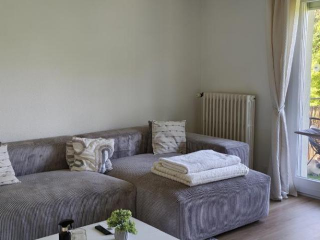Appartement 4,5 pièces rénové avec 2 balcons et un grand jardin commun