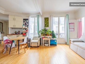 Appartement 52m² Paris 5ème 5 pers