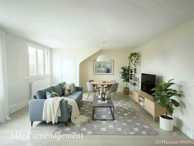 Appartement 54 m2 2 pièces Châteauroux 36000