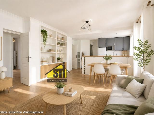 Appartement 5 pièces 77 m²