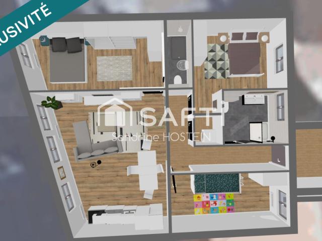 Appartement 5 pièces 87 m²