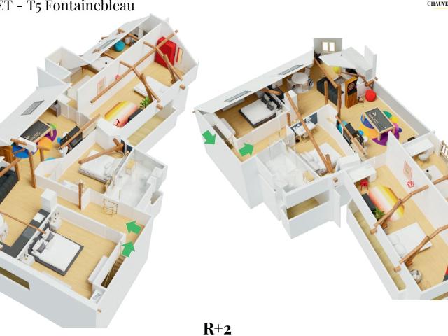 Appartement 5 pièces 90 m²