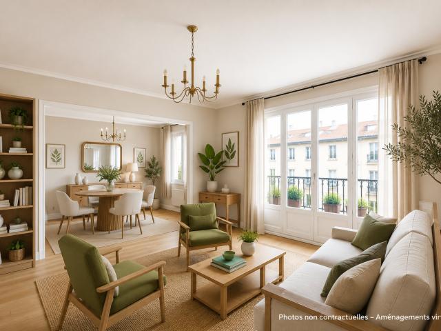 Appartement 5 pièces 96 m²