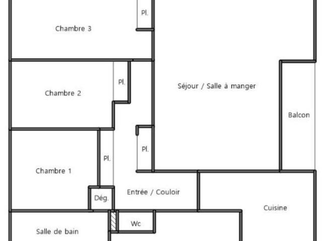 Appartement 5 pièces 98 m²