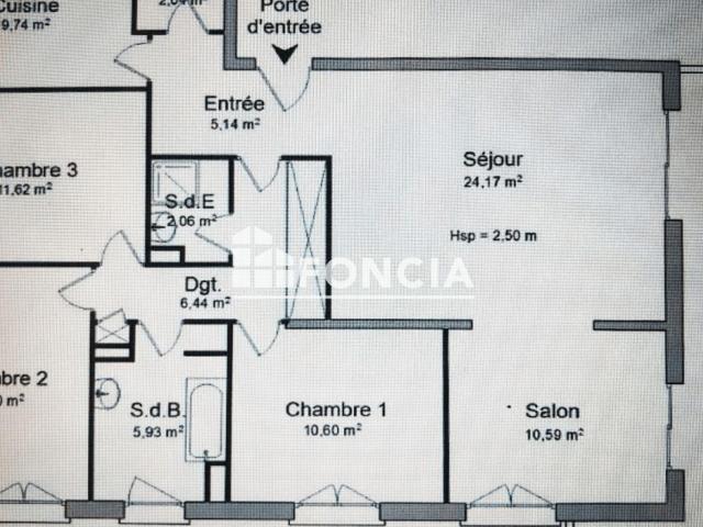 Appartement 5 pièces 100 m²