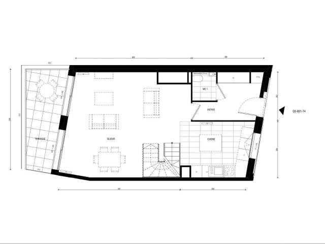 Appartement 5 pièces 104 m²