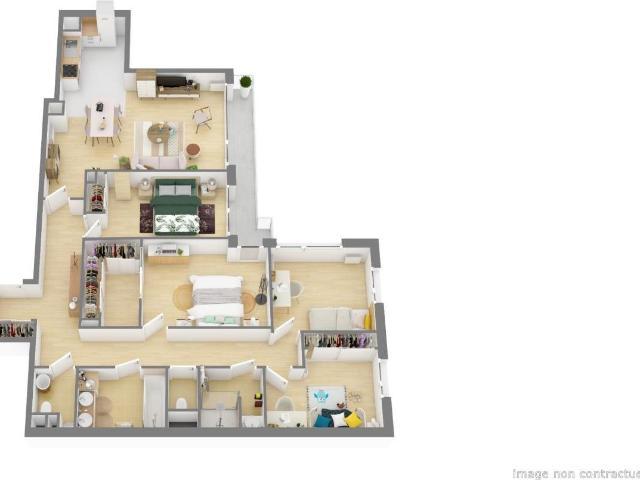 Appartement 5 pièces 109 m²
