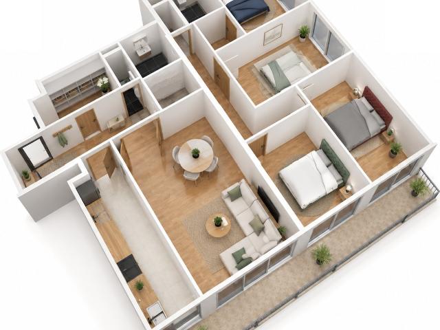 Appartement 5 pièces 110 m²