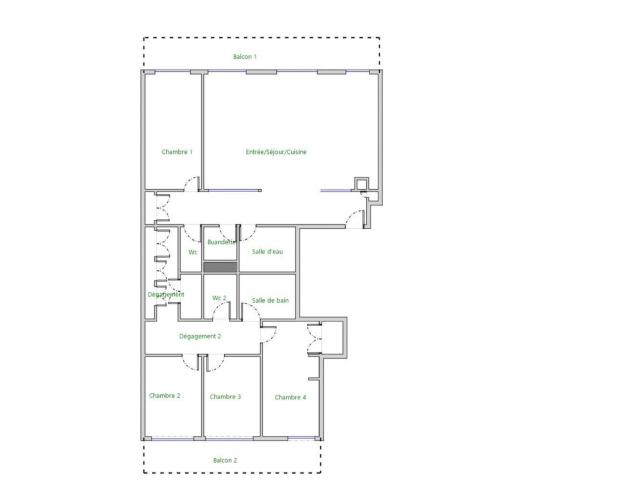 Appartement 5 pièces, 113 m² à louer à Paris 11 75011