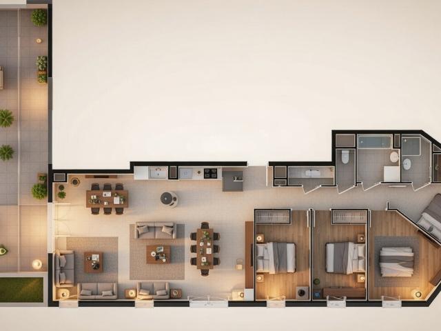 Appartement 5 pièces 125 m²