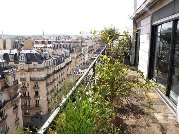Auteuil Paris, Square Tolstoï - Cave, Terrasse