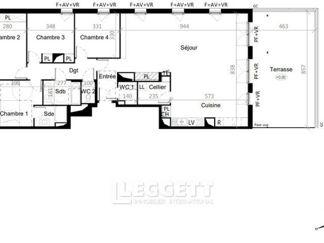 Appartement 5 pièces 135 m²