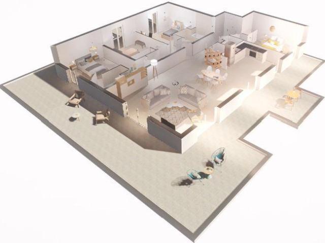 Appartement 5 pièces 143 m²