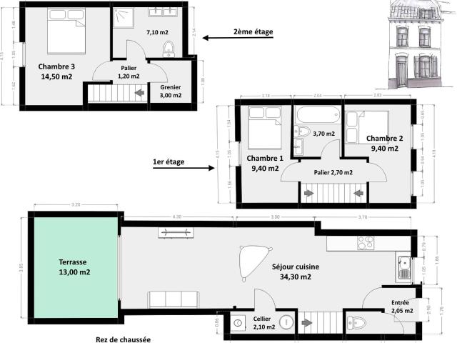 Appartement 5 pièces