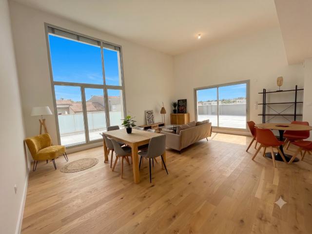 Appartement 5 pièces de 105m2 et terrasse de 92m2 à Auzeville Tolosane