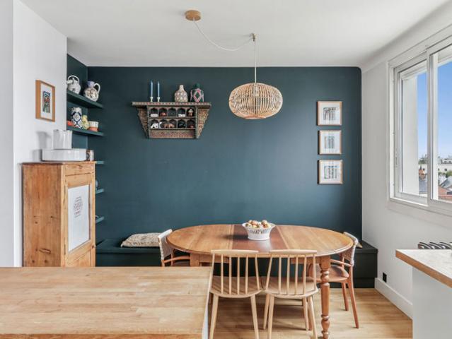 Appartement 5e étage 91 m² Rénové par Architecte avec vues dégagées