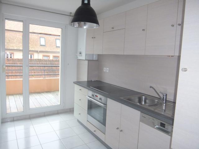 Appartement 63 m2 au 1er étage avec terrasse à Wissembourg