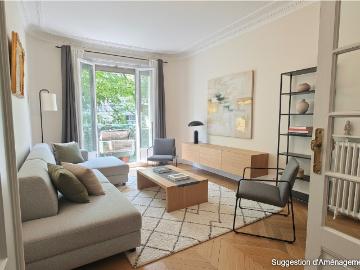 Appartement 61m² Paris 18ème