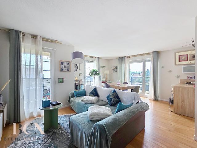 Appartement 65m2 2 chambres proche gare Franconville Le Plessis Bouchard RER C et ligne H location meublé