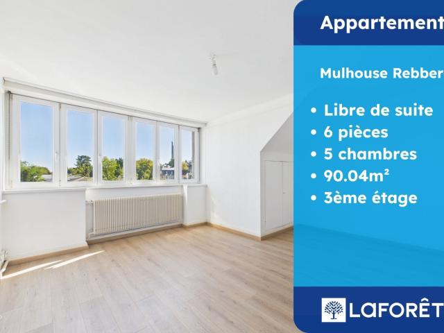 Appartement 6 pièces 90 m²