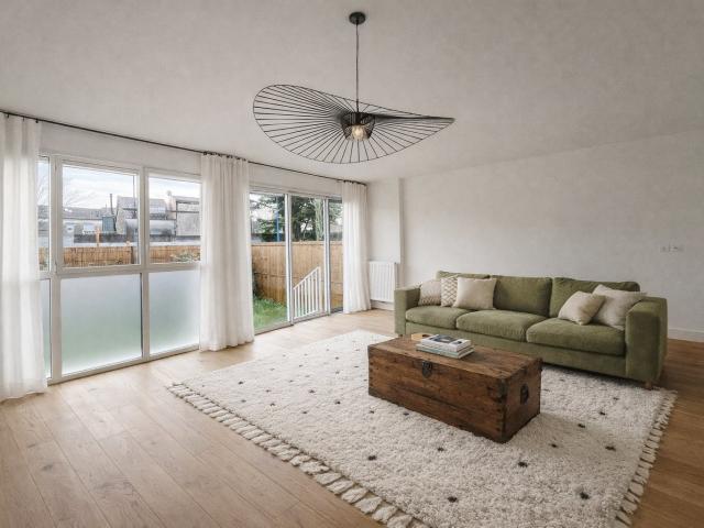 Appartement 77m2 3 pièces + jardin de 54m2
