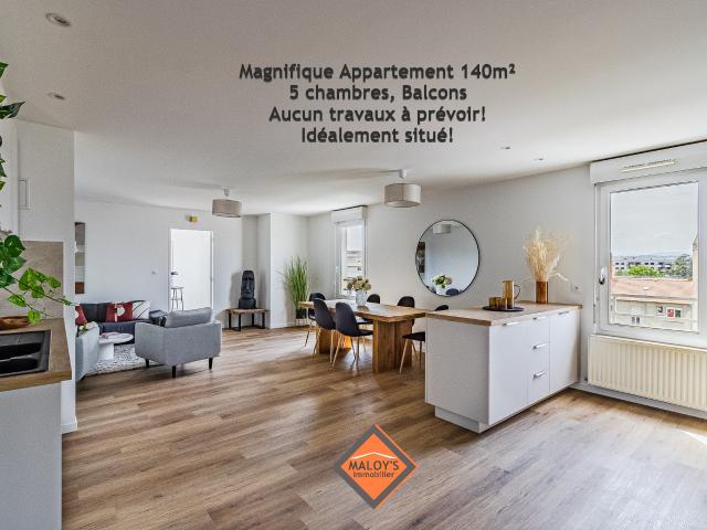Appartement 7 pièces 140 m²