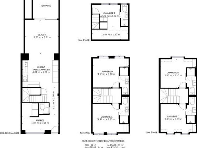 Appartement 7 pièces 15 m²