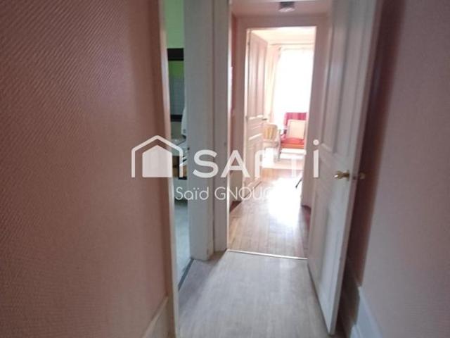 Appartement 83 m² – centre ville Saint Quentin – lumineux stationnement gratuit