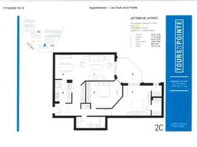 Appartement · 81 m² · Québec