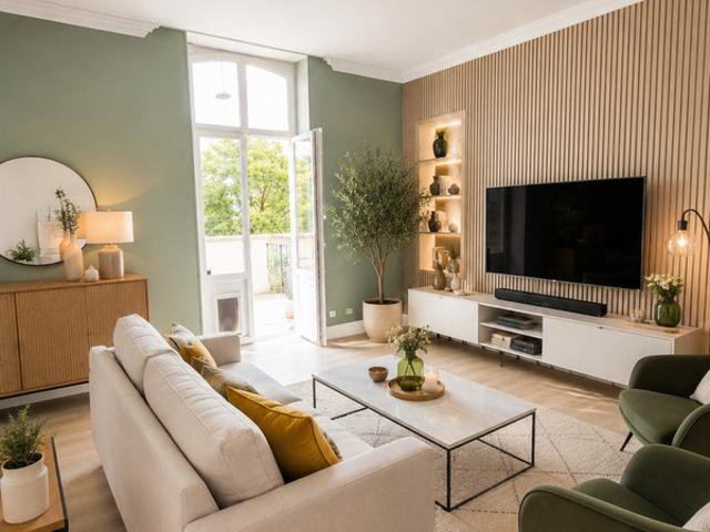 Appartement 91 m² avec Terrasse exceptionnelle de 150 m² – Une Maison dans le Ciel Plein Centre Nevers