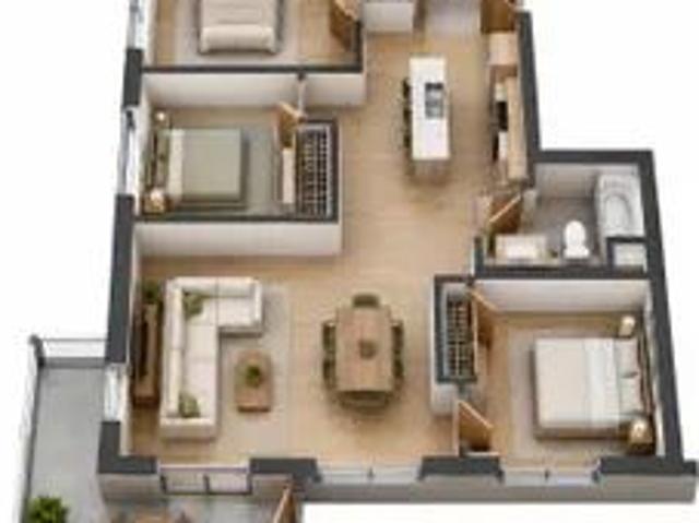 Appartement · 97 m² · Huntingdon