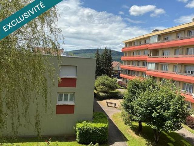Appartement 96 M2, 4 pièces,3 chambres,balcon terrasse
