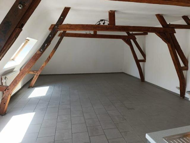 Appartement 1 ch. avec poutres apparentes