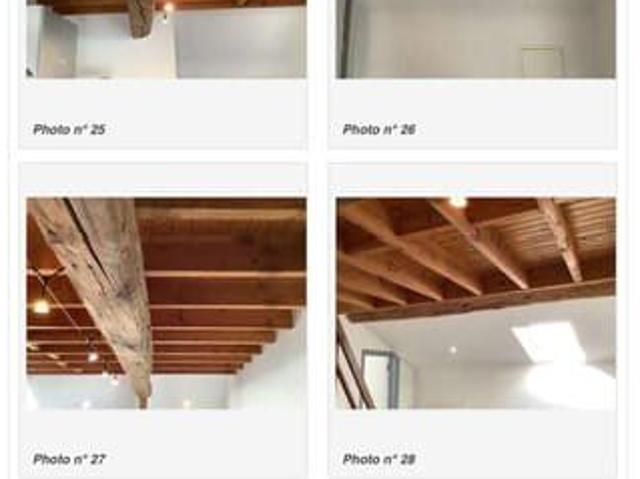 Appartement 1 ch. avec poutres apparentes