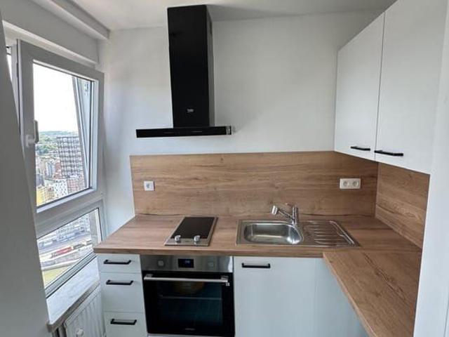 Appartement 1 CH avec vue panoramique Liège